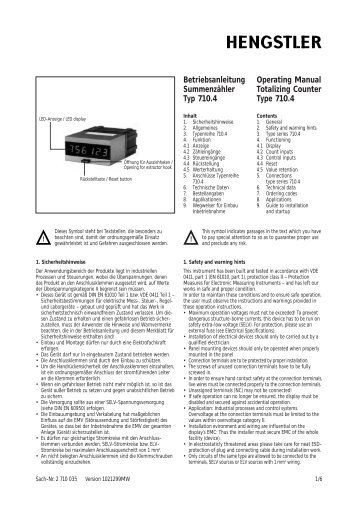 Hengstler Tico 732    -  10